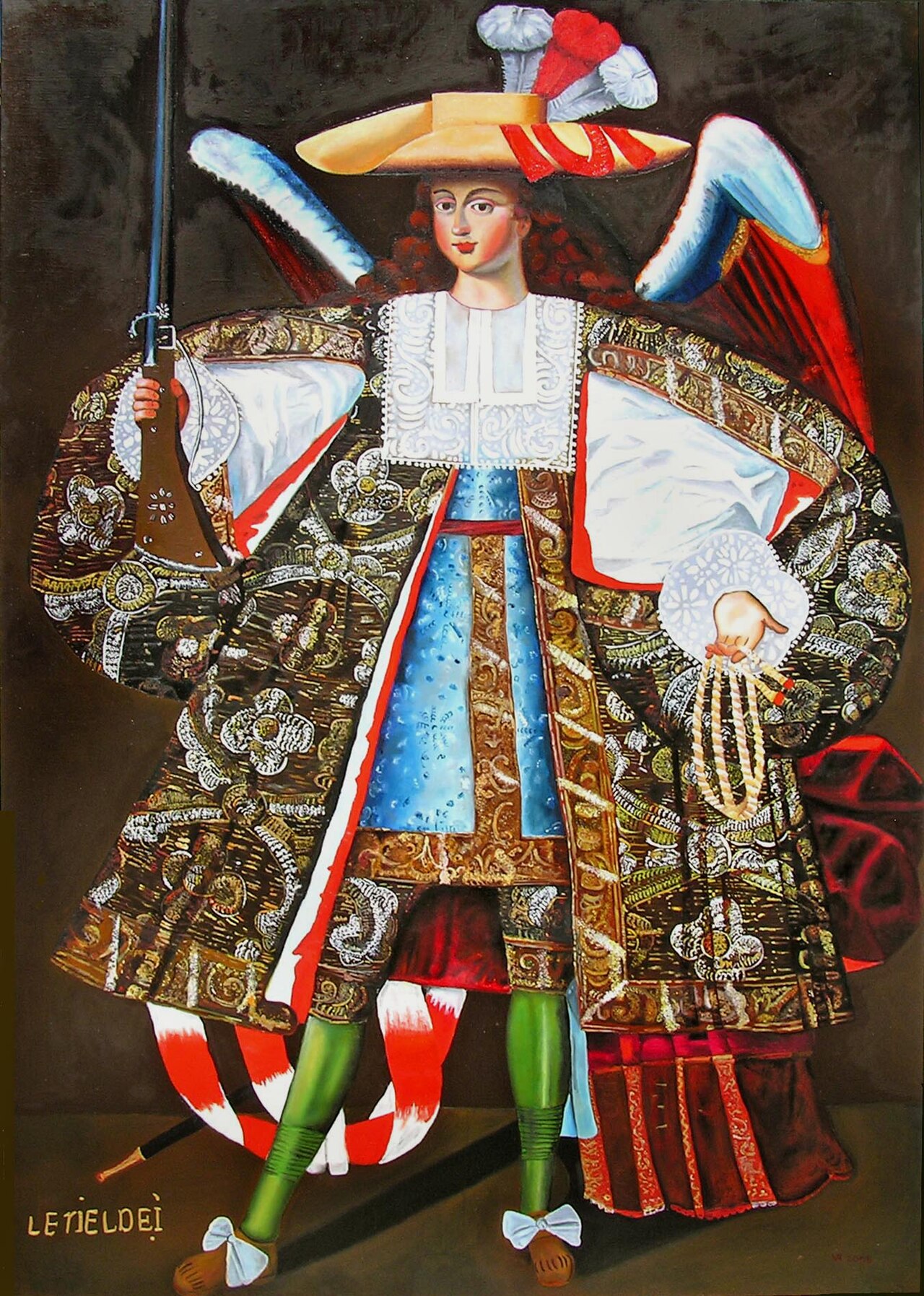 Ángel arcabucero