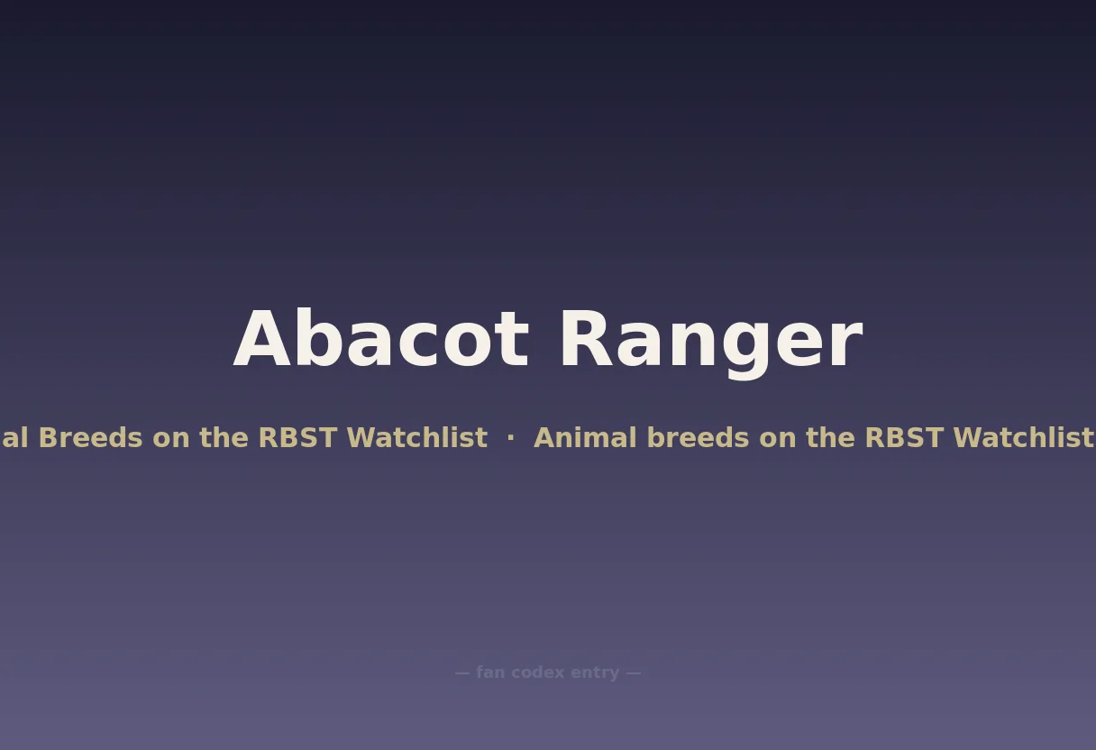 Abacot Ranger