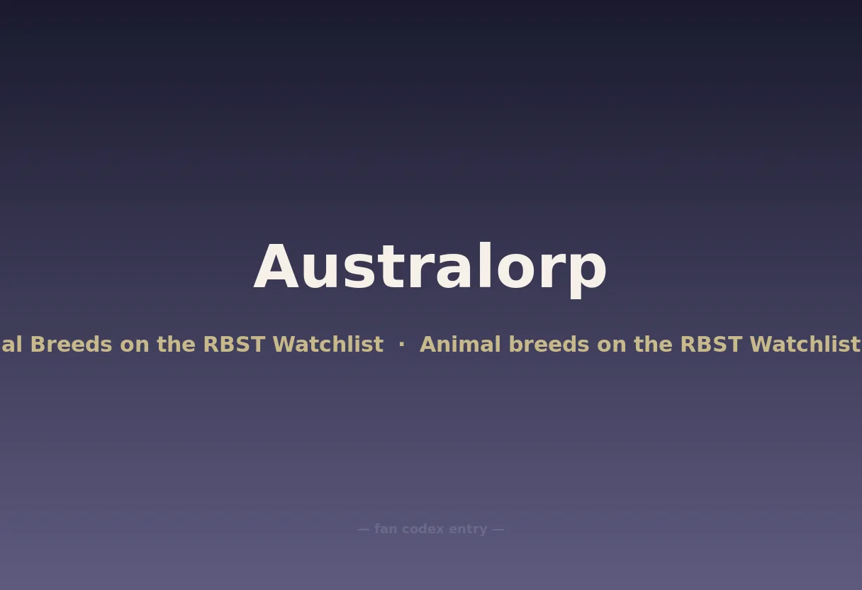 Australorp