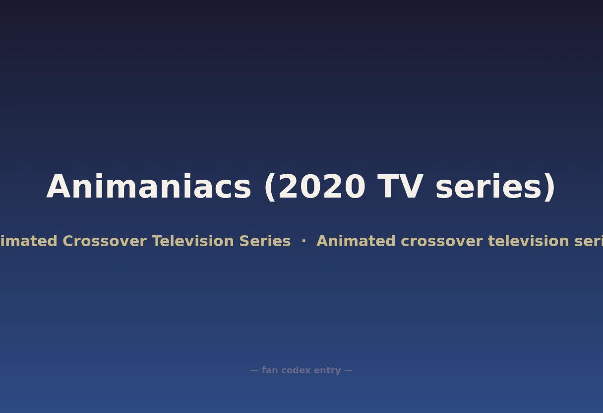 Animaniacs (2020 TV series)