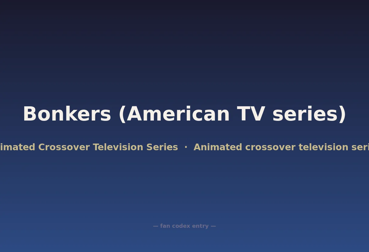 Bonkers (American TV series)
