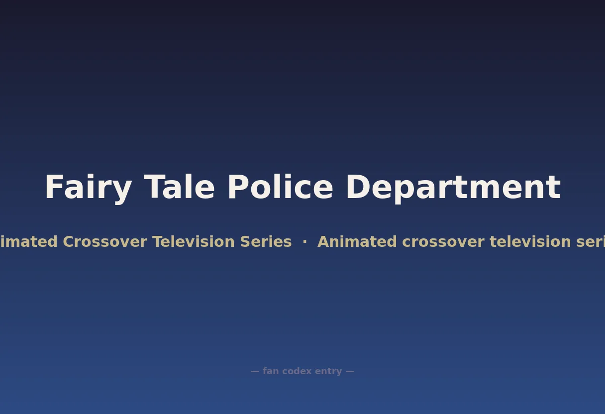 Fairy Tale Police Department