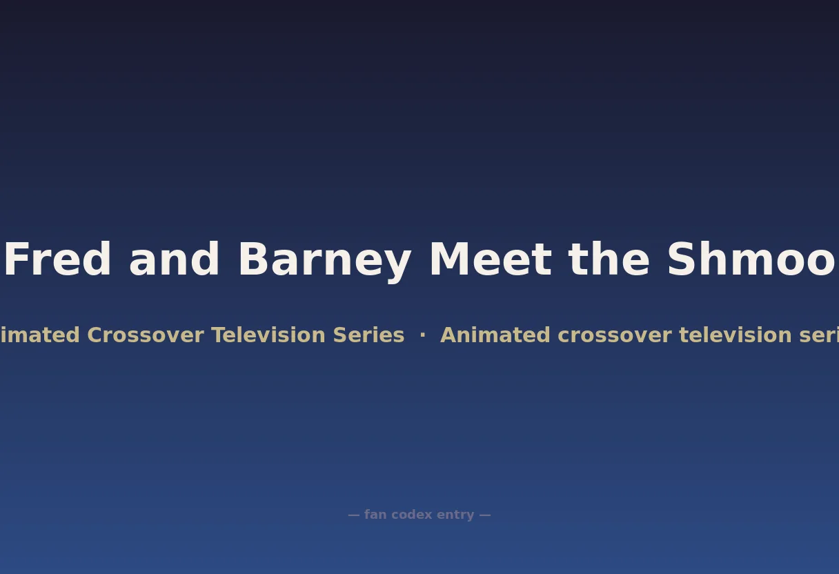 Fred and Barney Meet the Shmoo