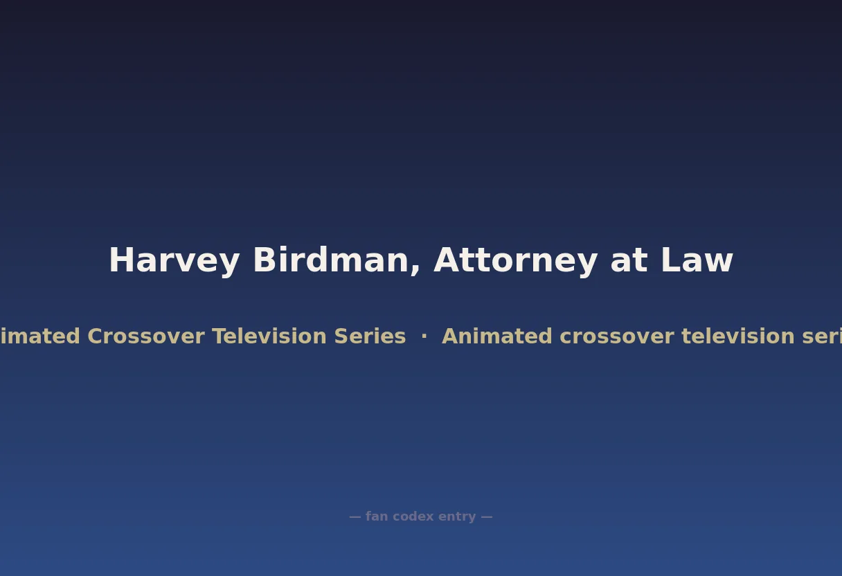 Harvey Birdman, Attorney at Law