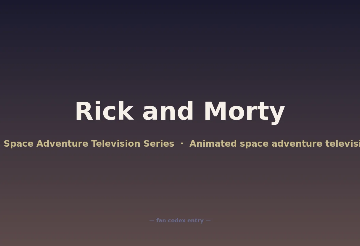 Rick and Morty