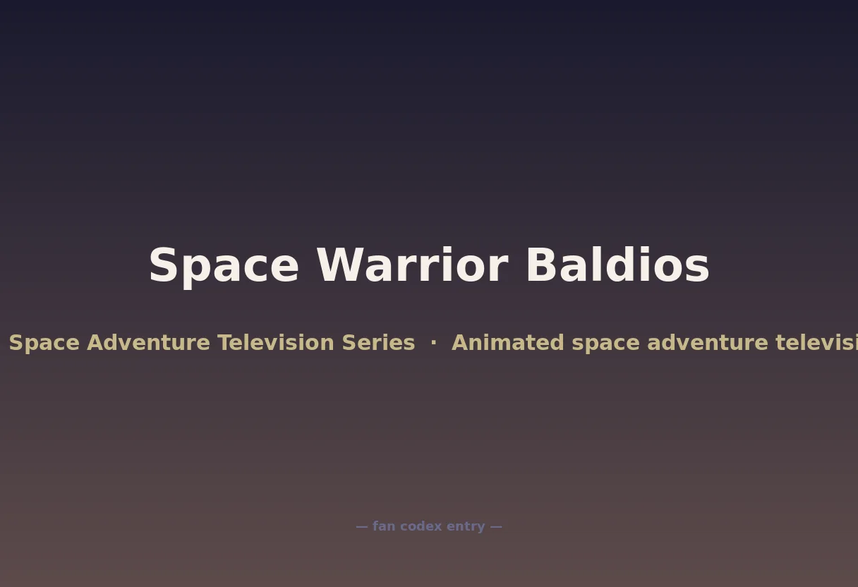Space Warrior Baldios