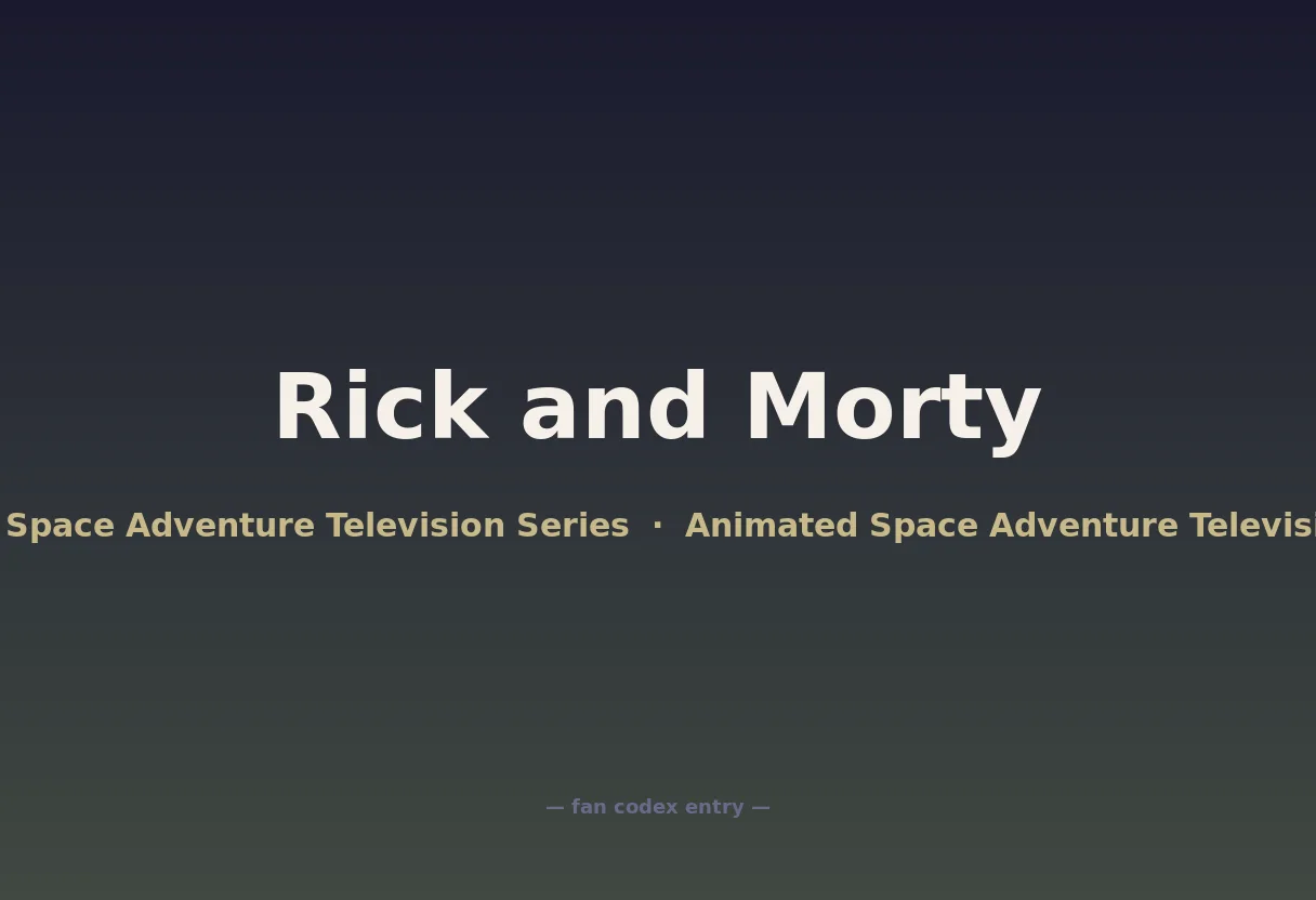 Rick and Morty