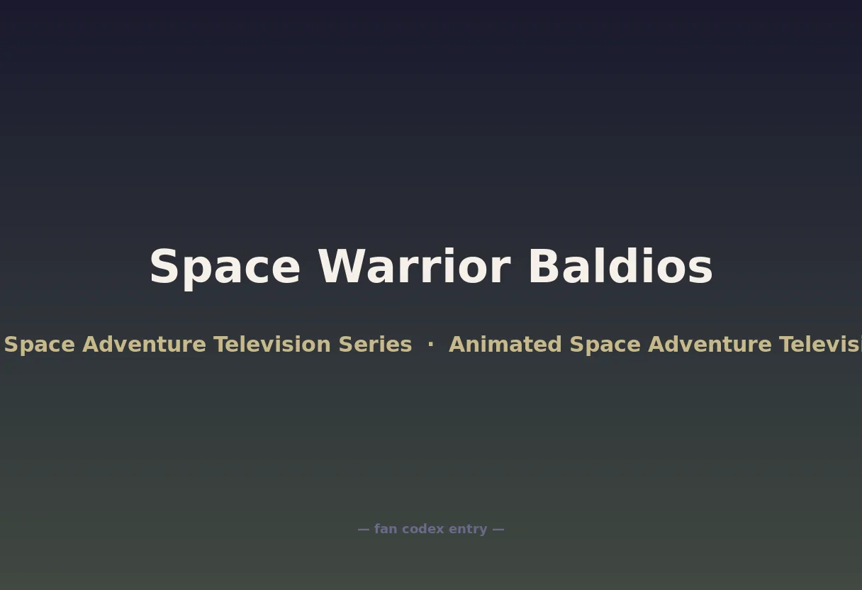 Space Warrior Baldios