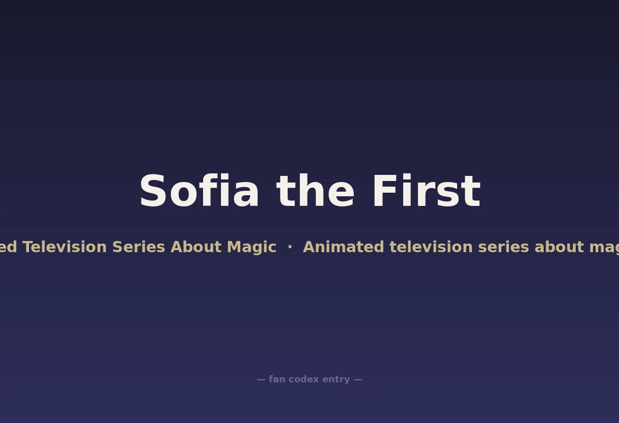 Sofia the First