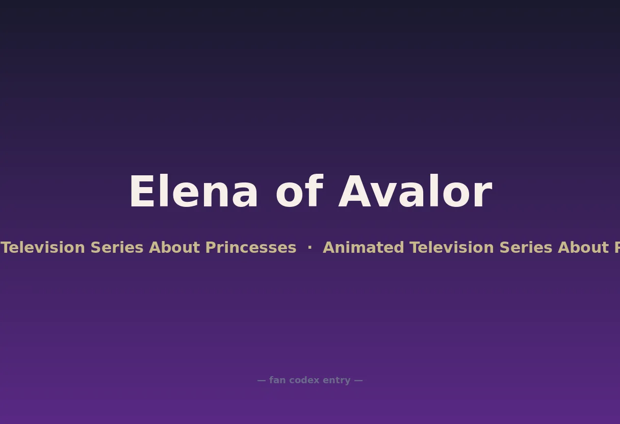 Elena of Avalor