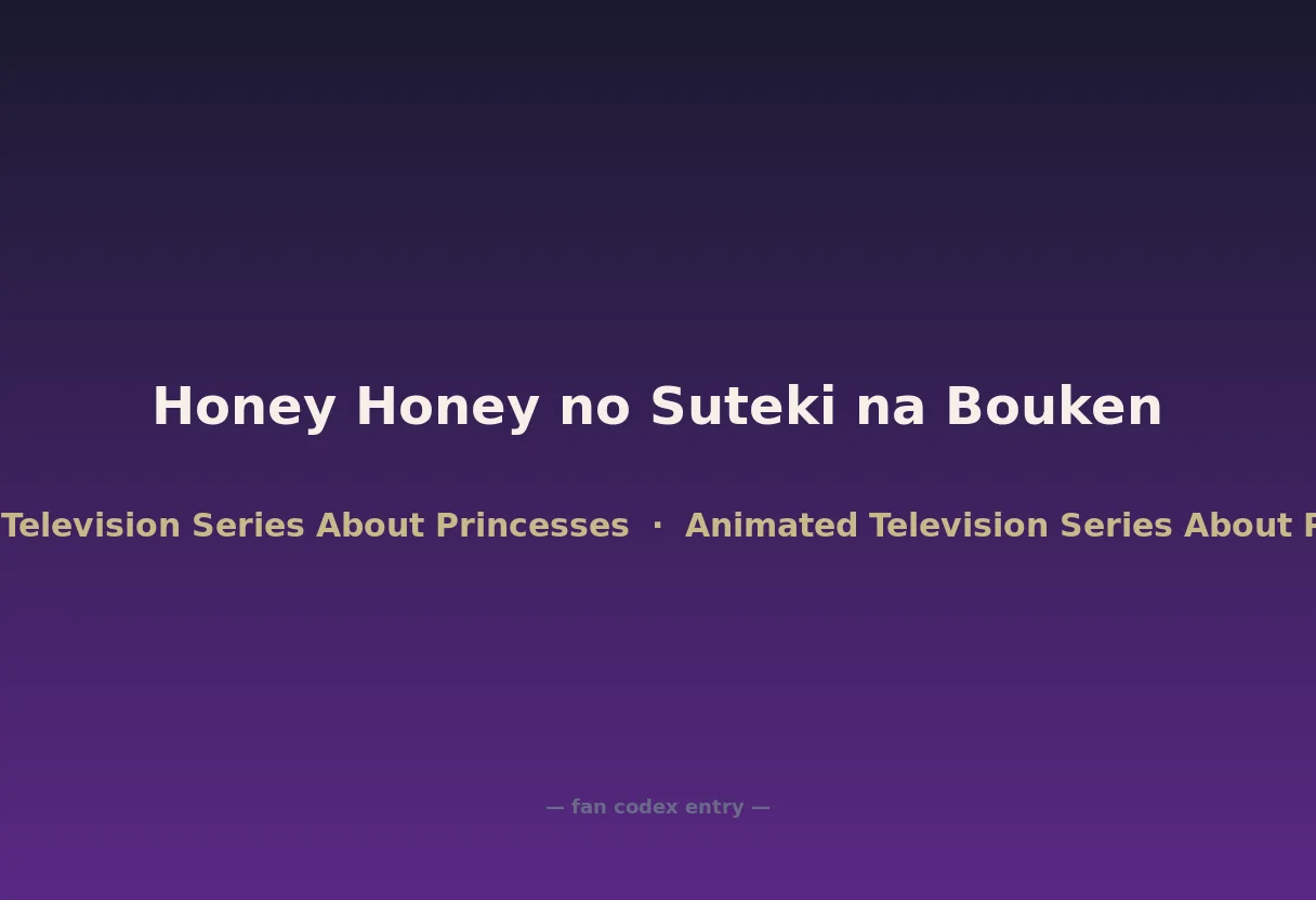 Honey Honey no Suteki na Bouken