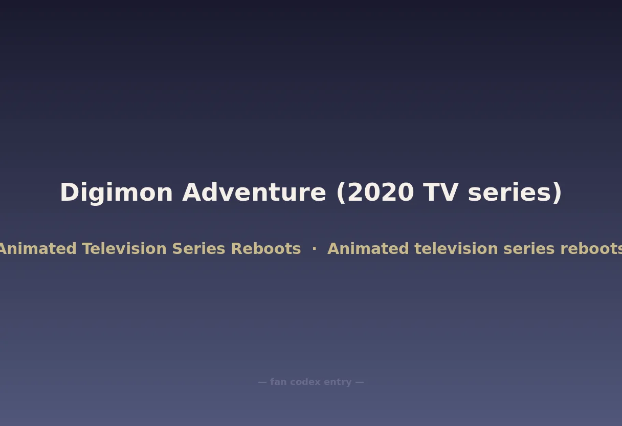 Digimon Adventure (2020 TV series)