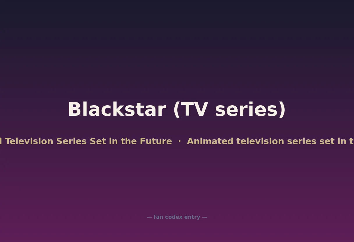 Blackstar (TV series)