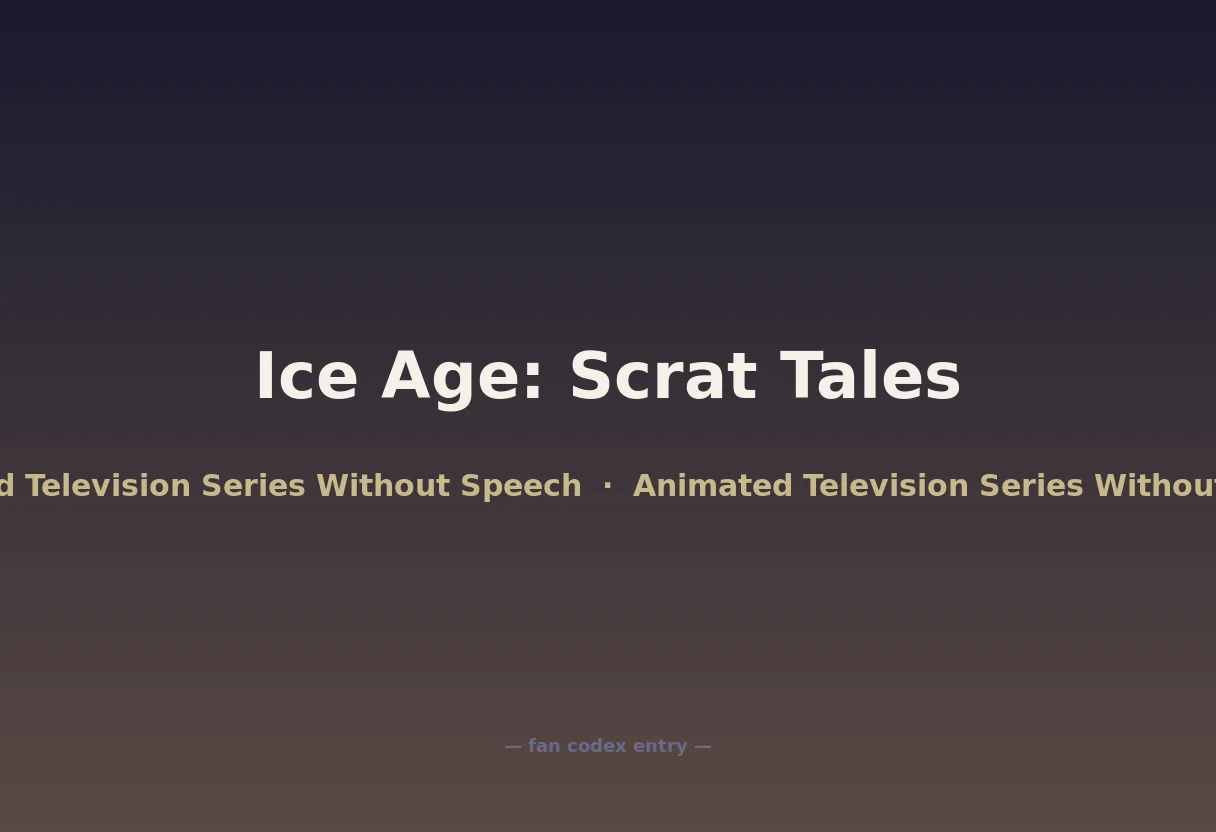 Ice Age: Scrat Tales