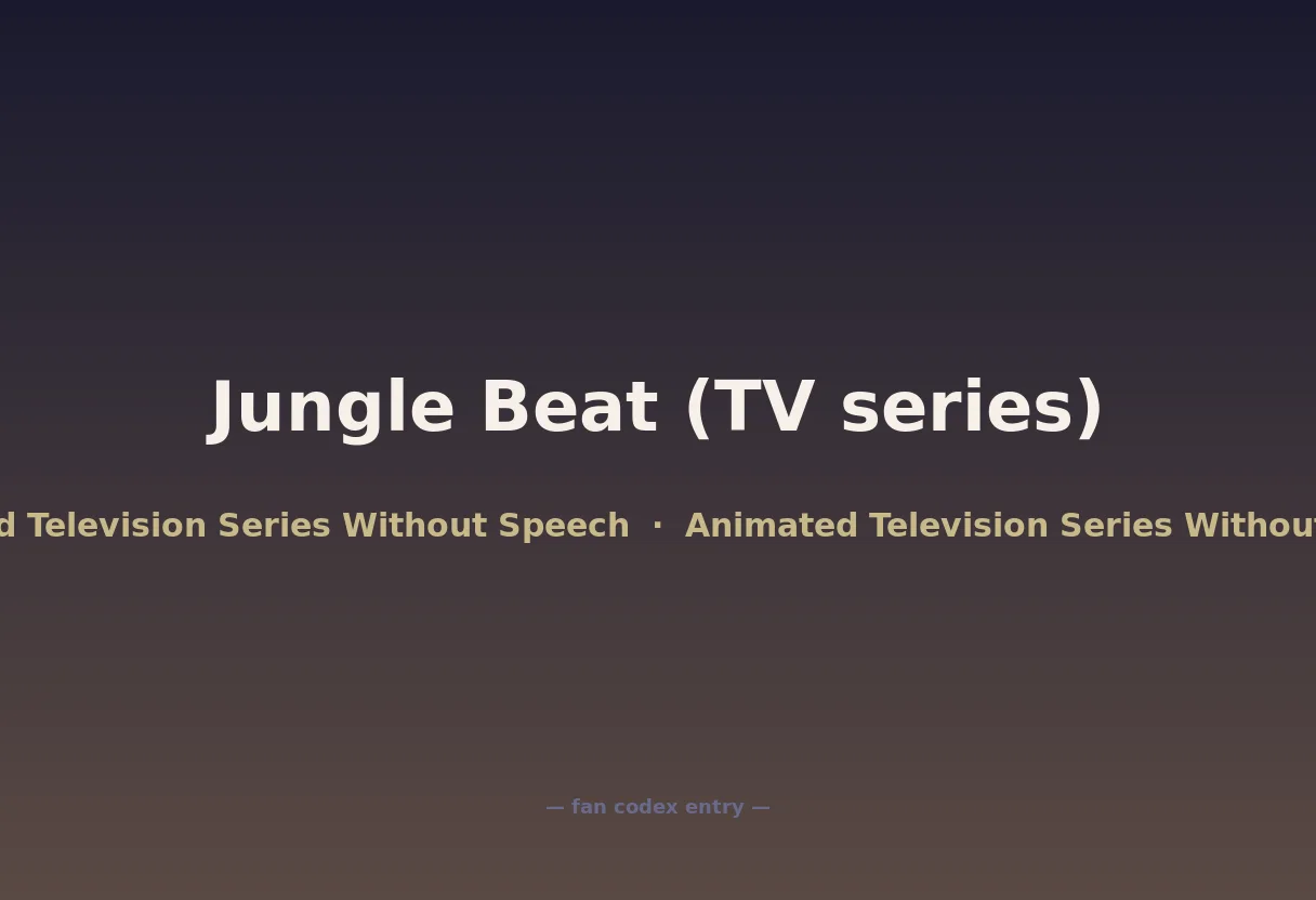 Jungle Beat (TV series)