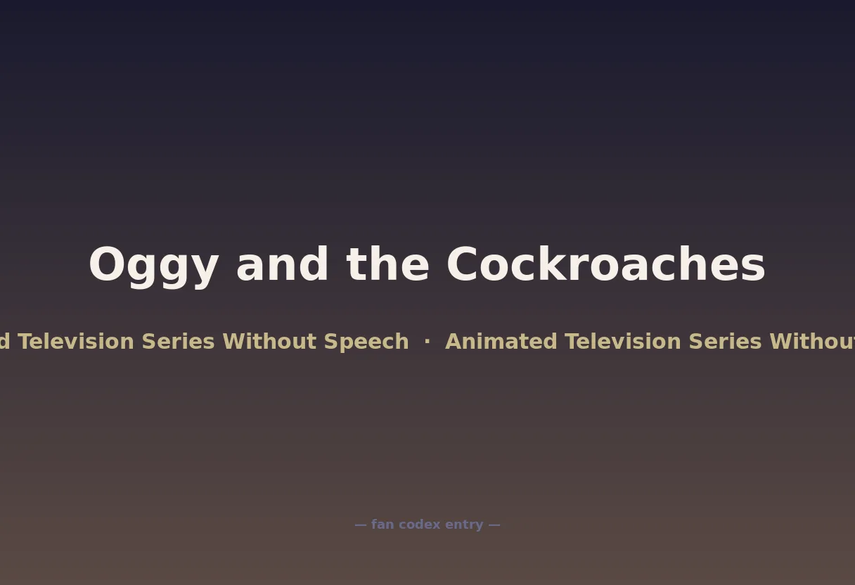 Oggy and the Cockroaches