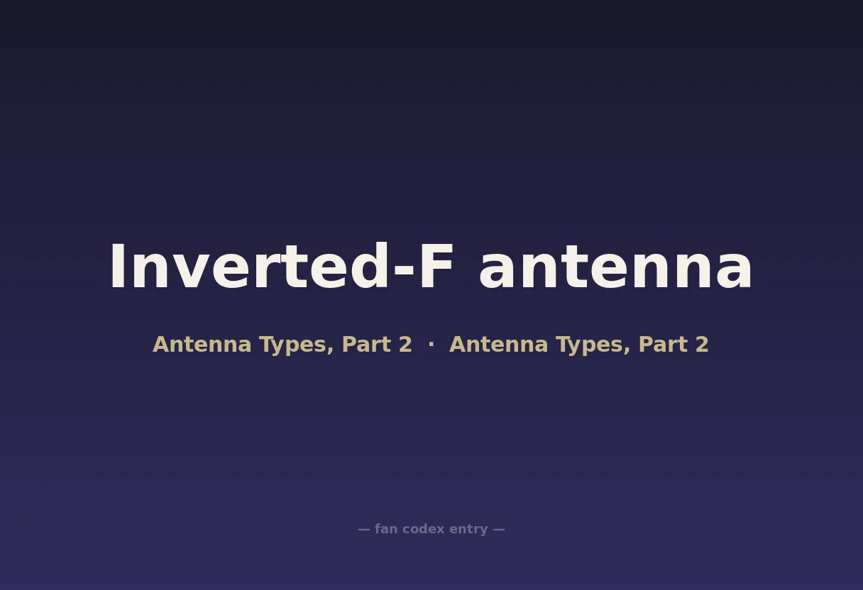 Inverted-F antenna