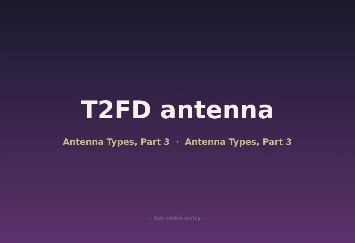 T2FD antenna
