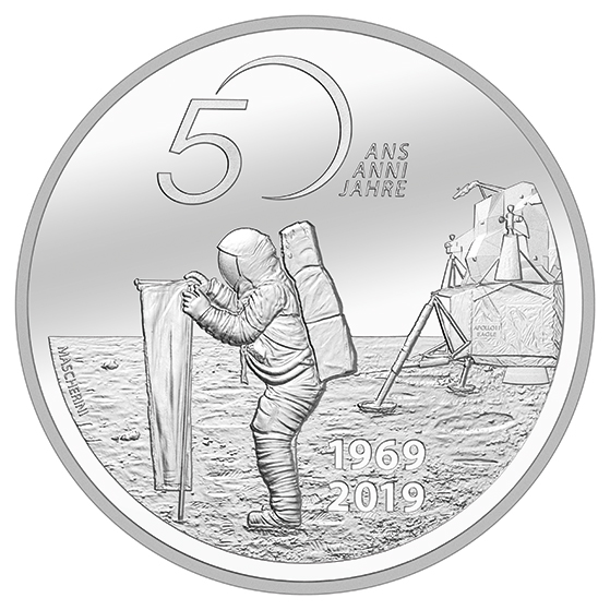 Apollo 11 50th Anniversary commemorative coins