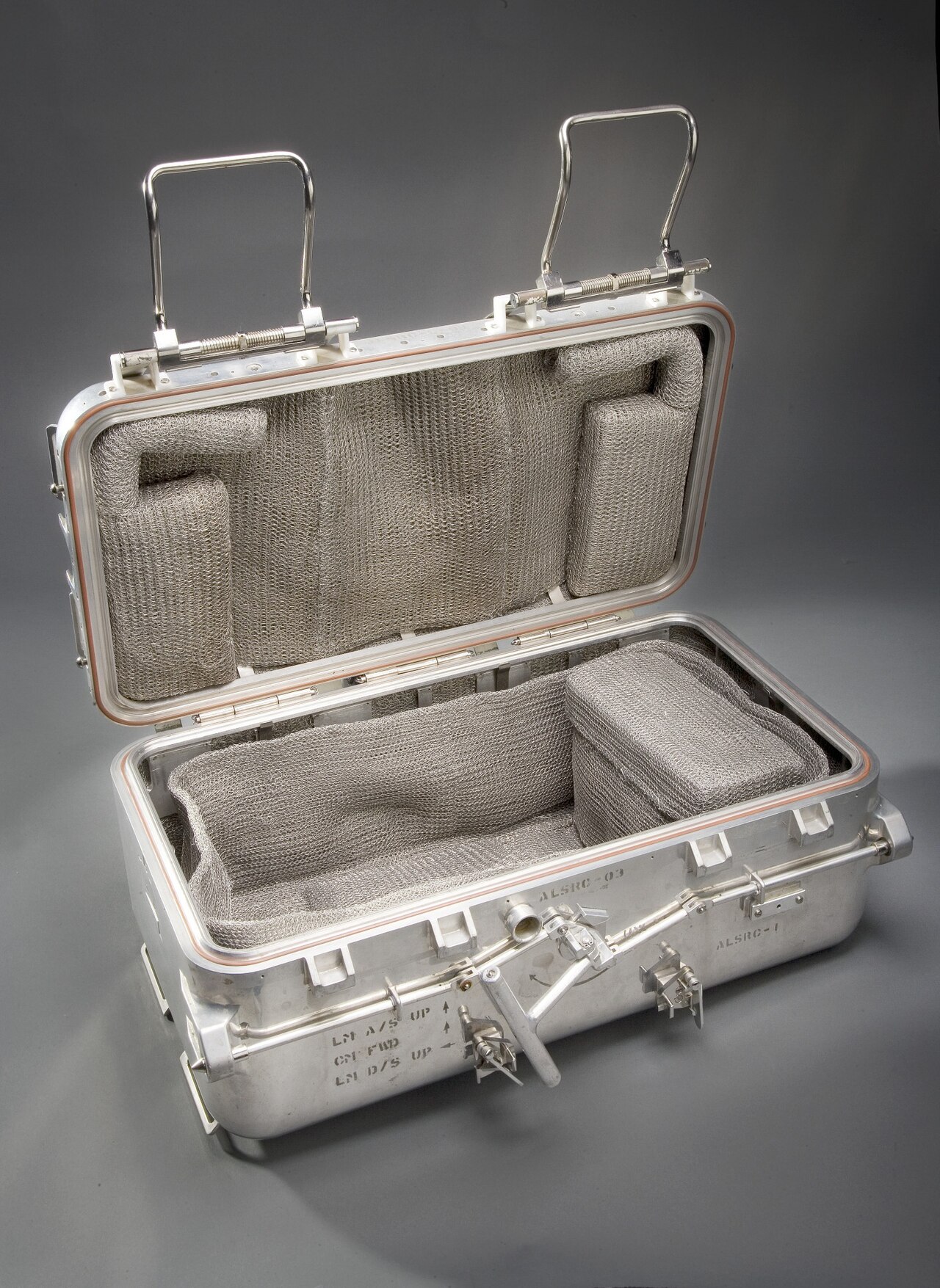 Apollo 11 lunar sample display