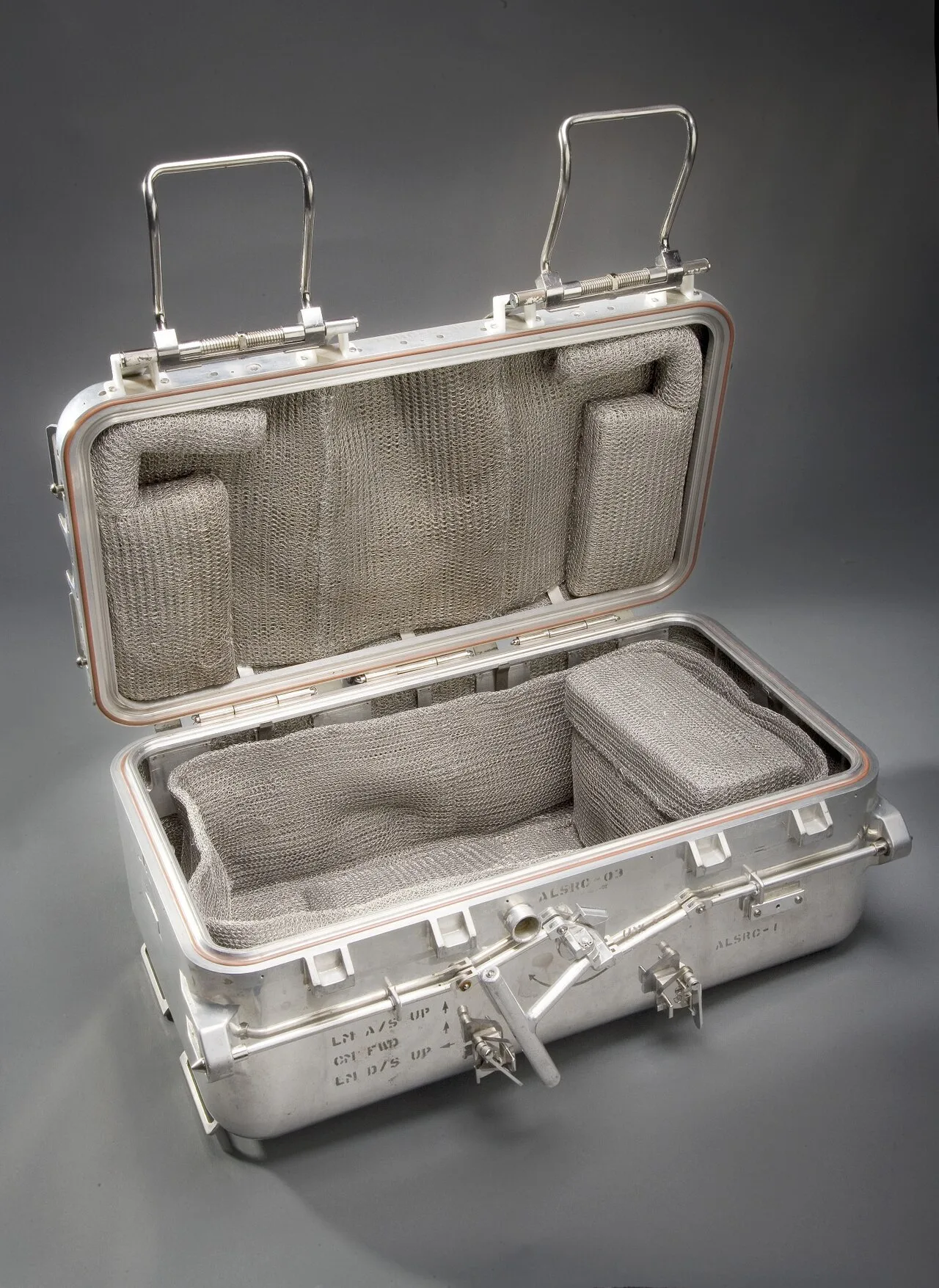 Apollo 11 lunar sample display