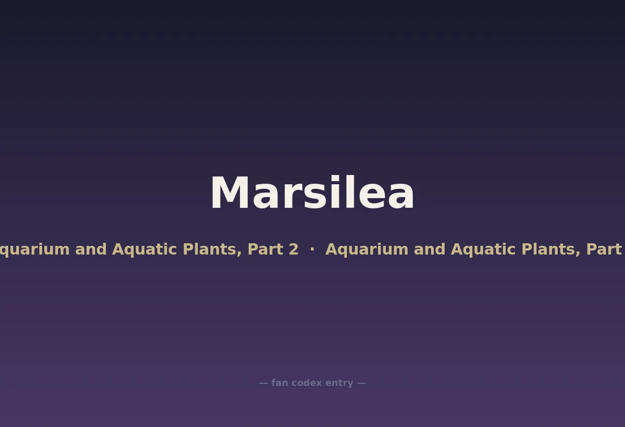 Marsilea