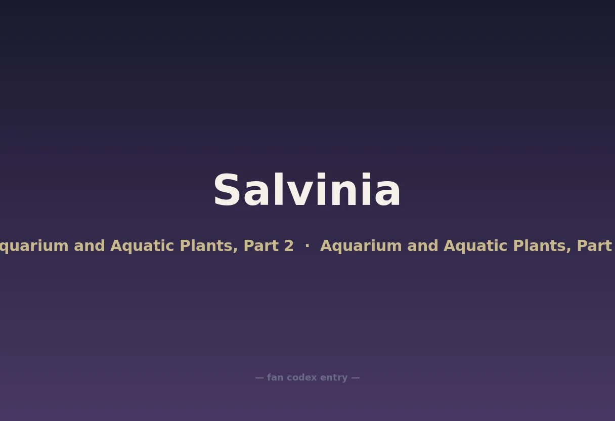 Salvinia