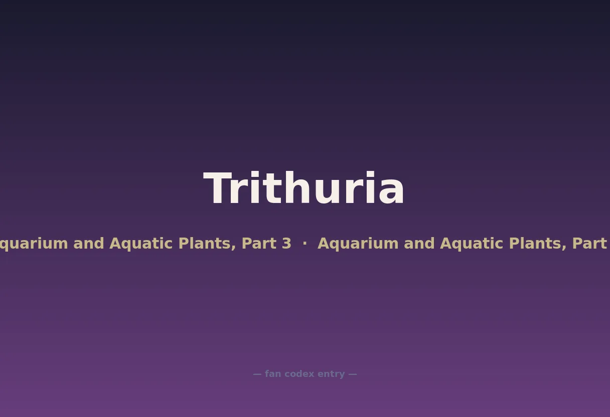 Trithuria