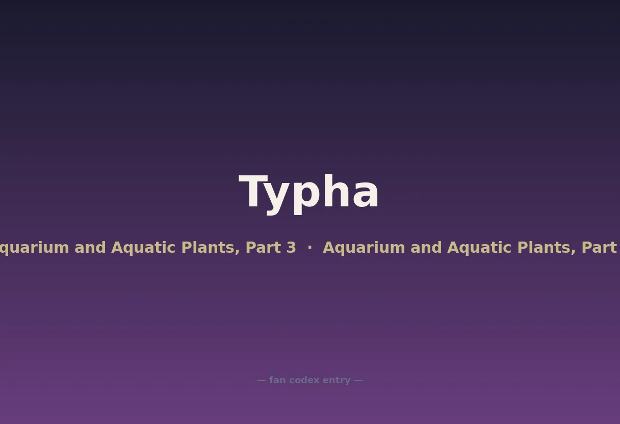 Typha