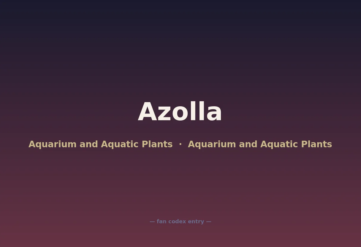 Azolla