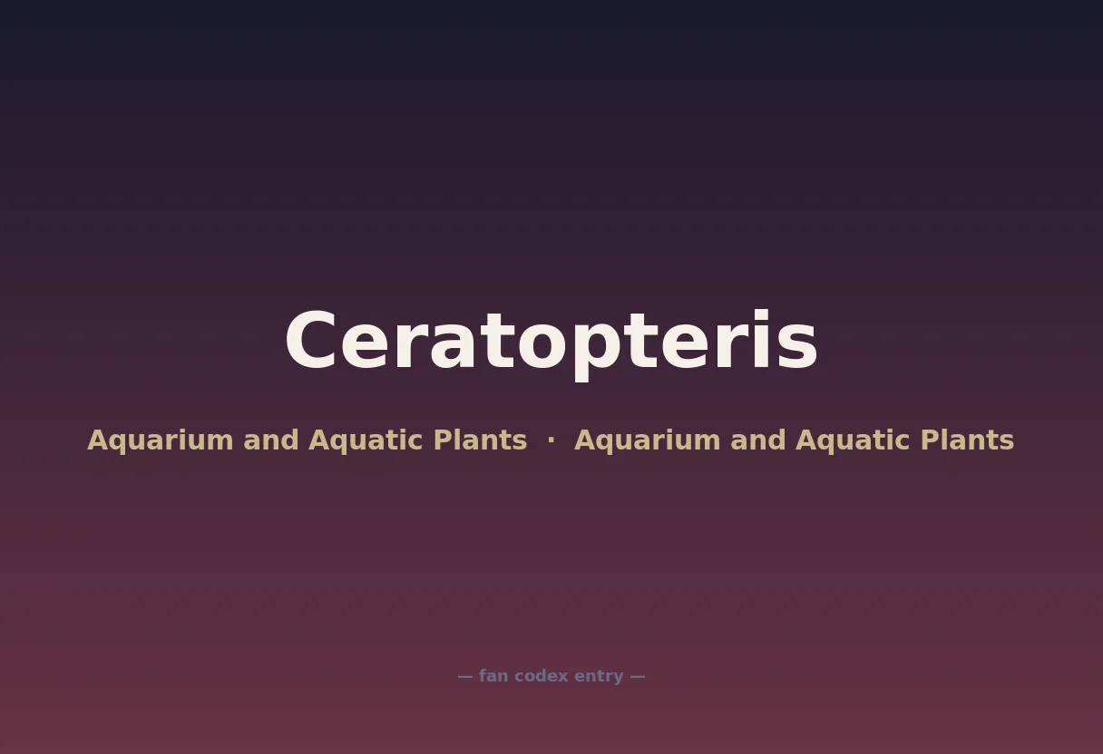 Ceratopteris