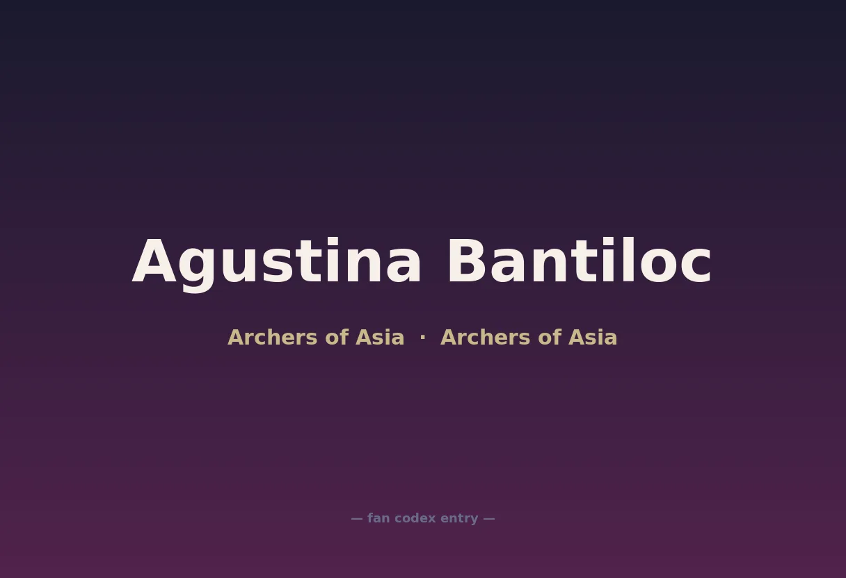 Agustina Bantiloc