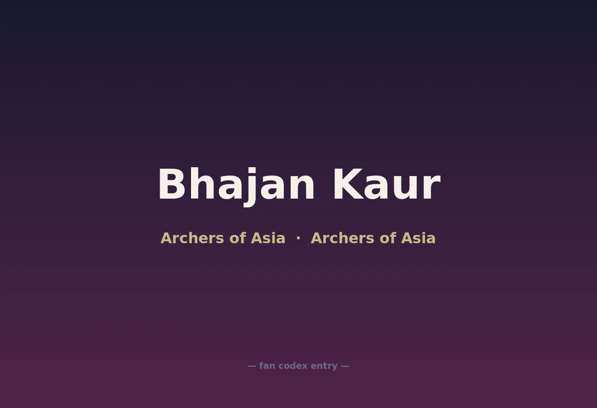 Bhajan Kaur