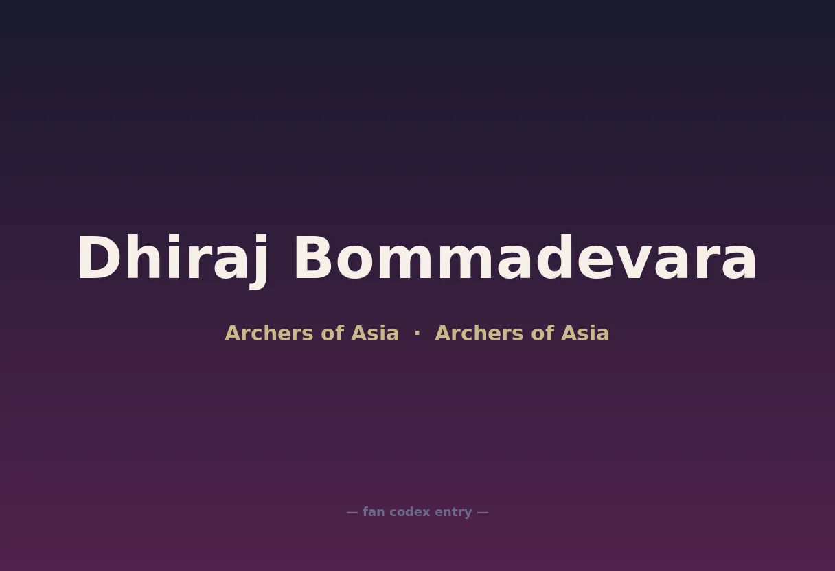 Dhiraj Bommadevara