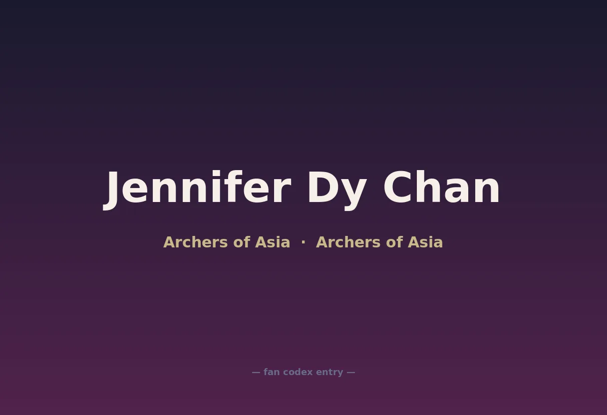 Jennifer Dy Chan