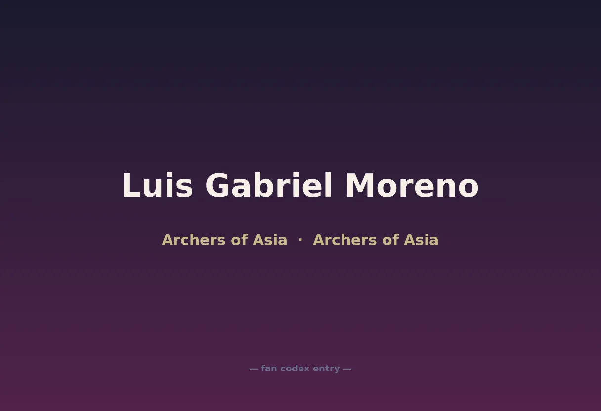 Luis Gabriel Moreno
