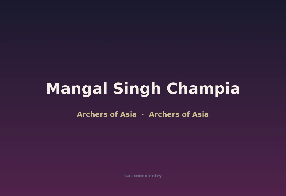 Mangal Singh Champia