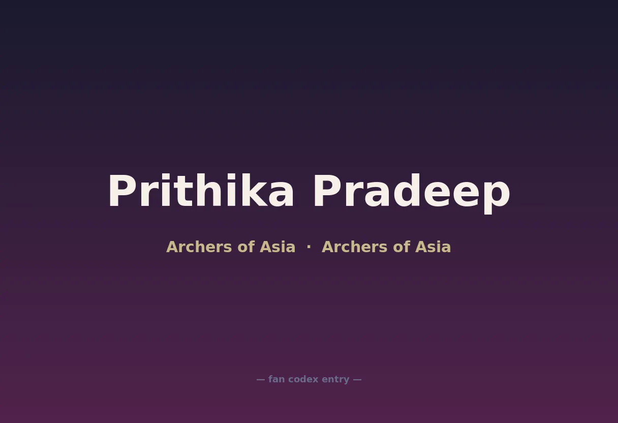 Prithika Pradeep