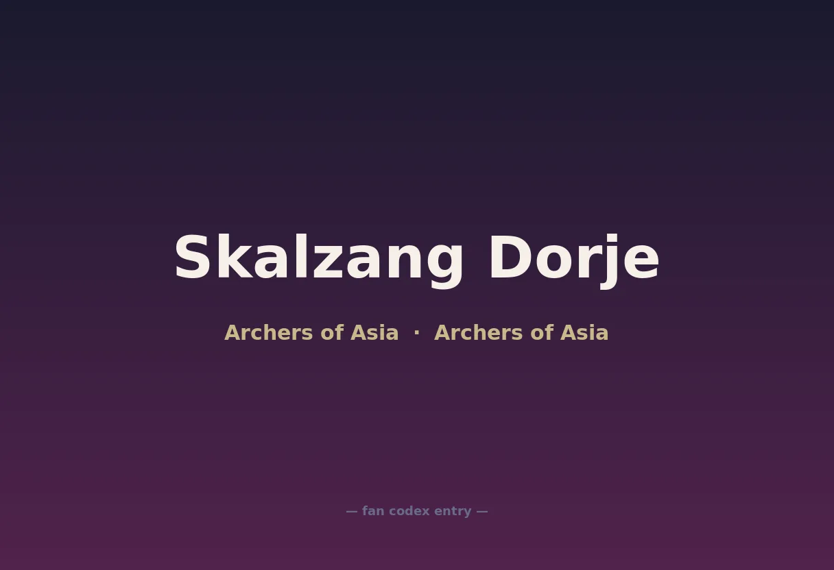 Skalzang Dorje