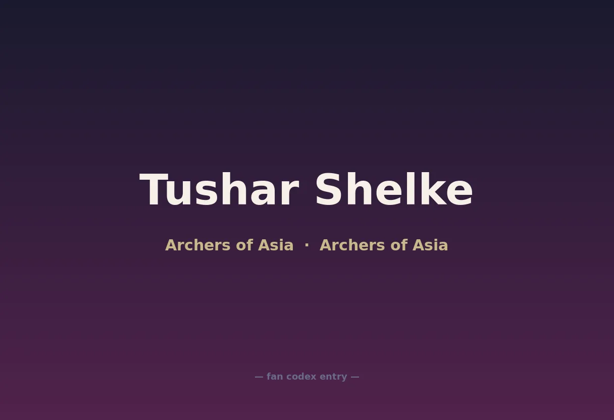 Tushar Shelke