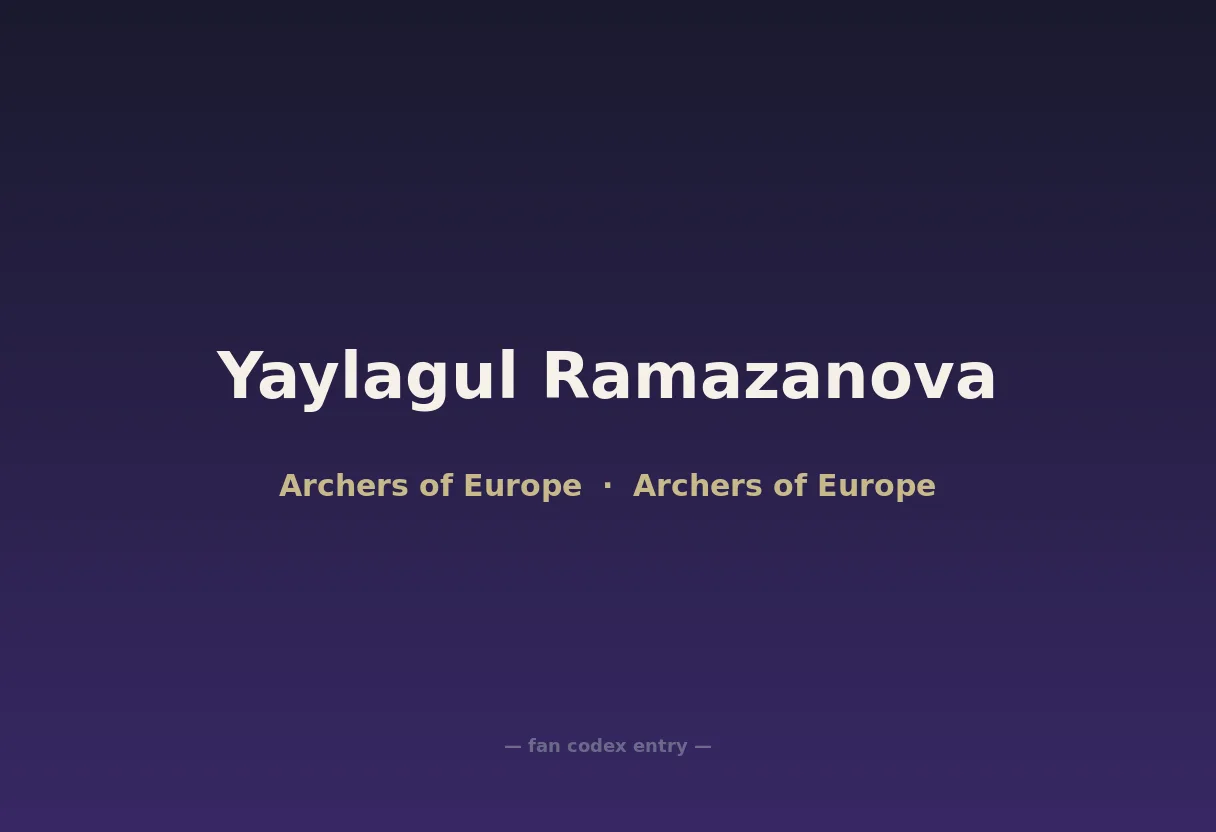 Yaylagul Ramazanova