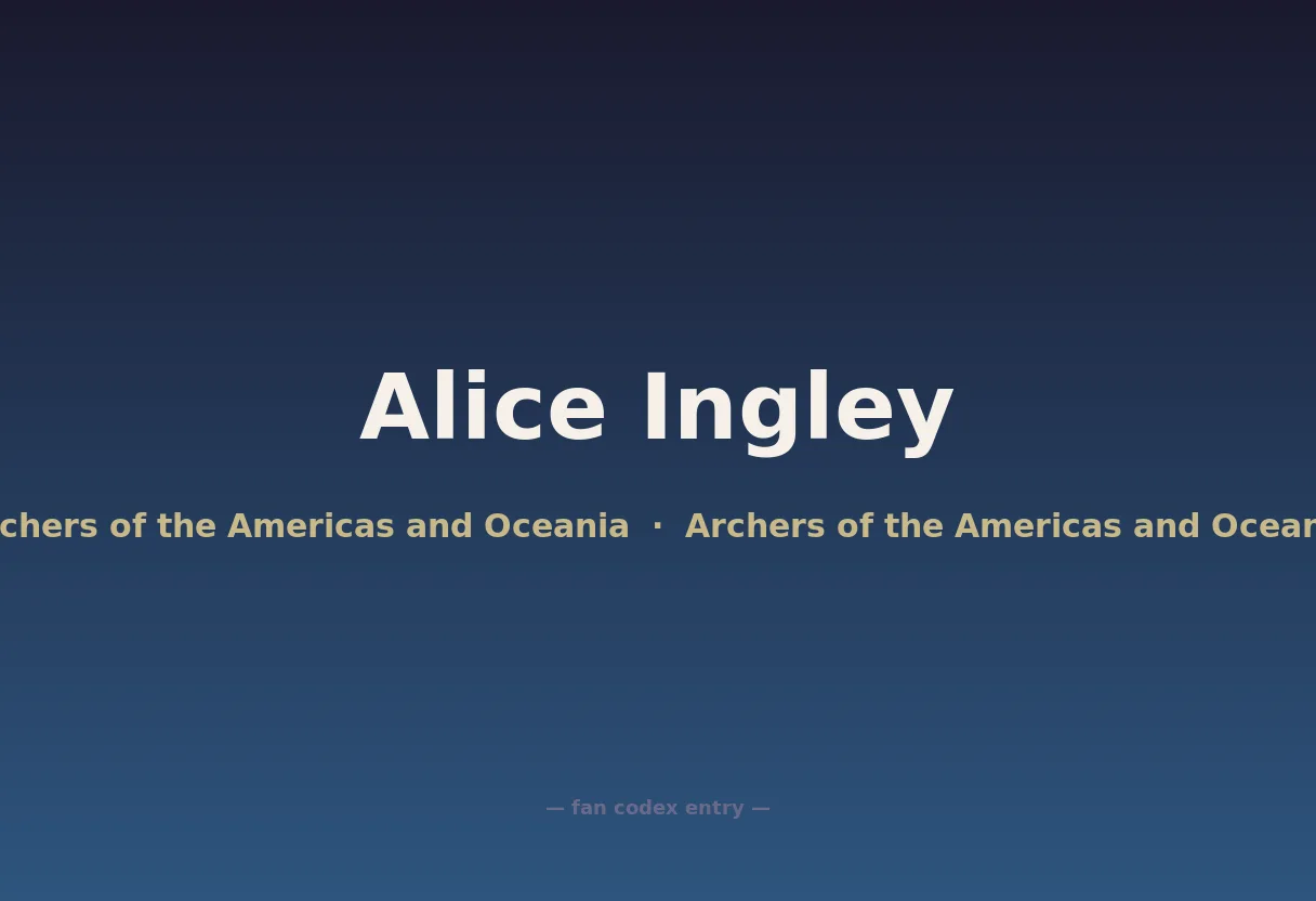 Alice Ingley