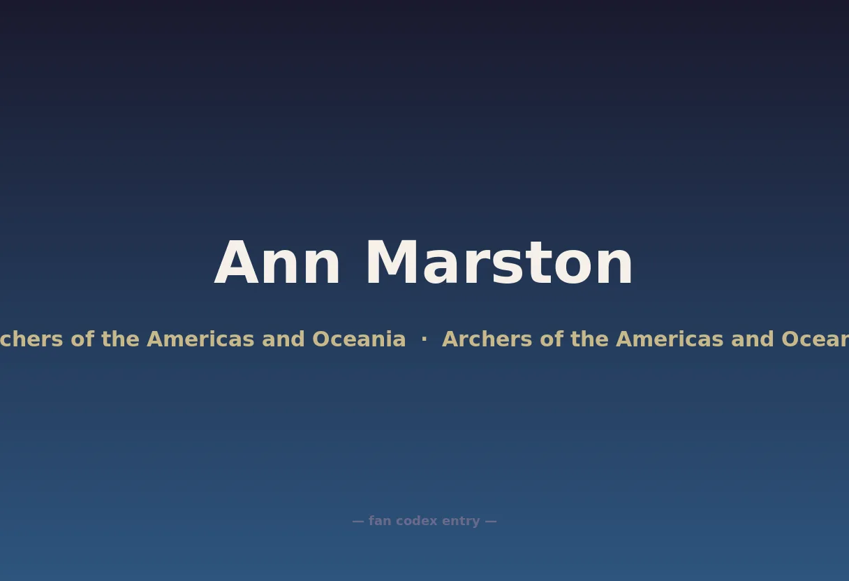 Ann Marston
