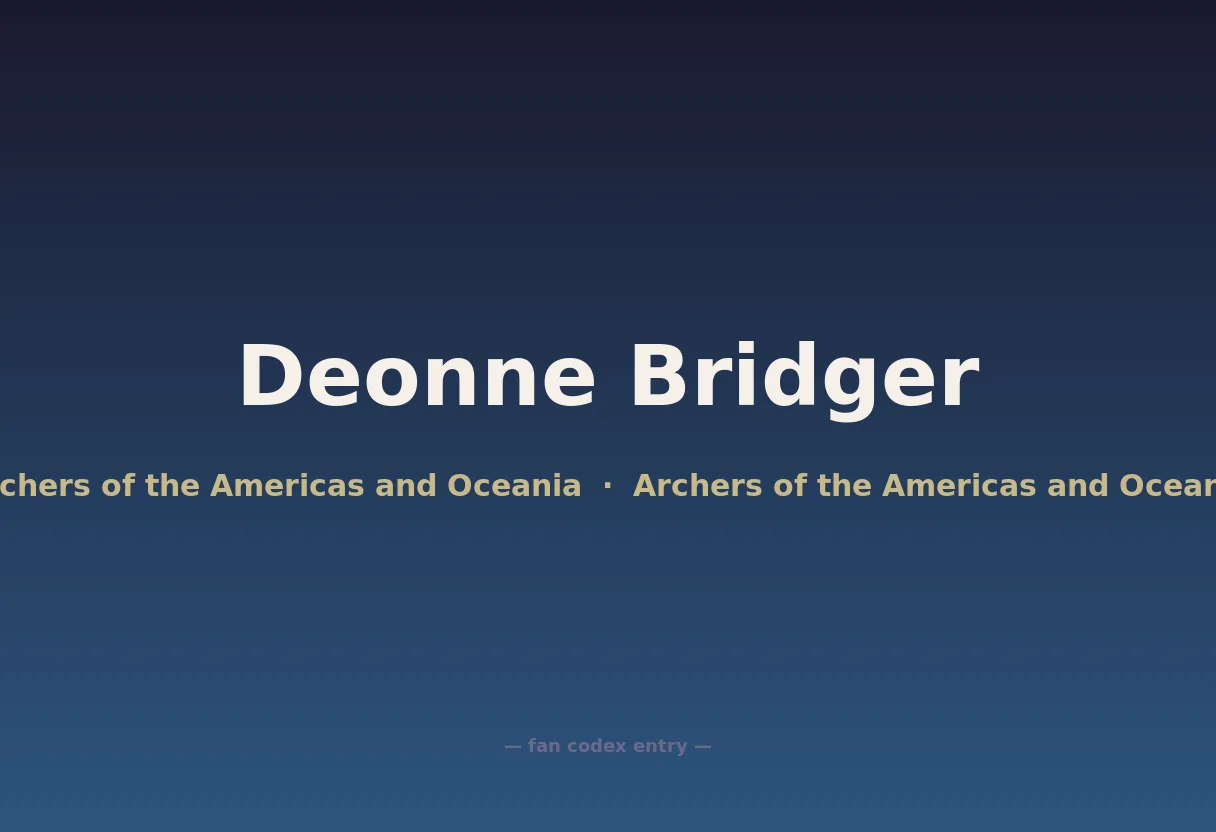 Deonne Bridger
