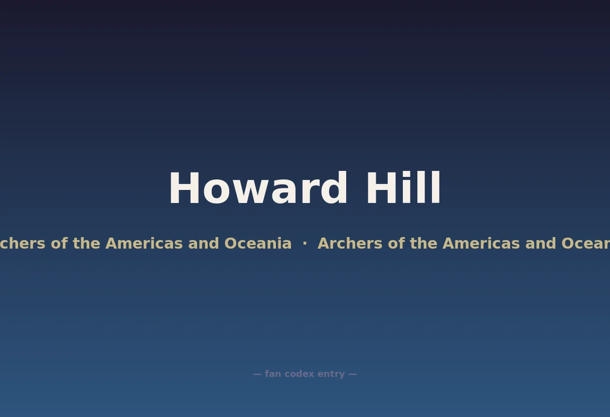 Howard Hill