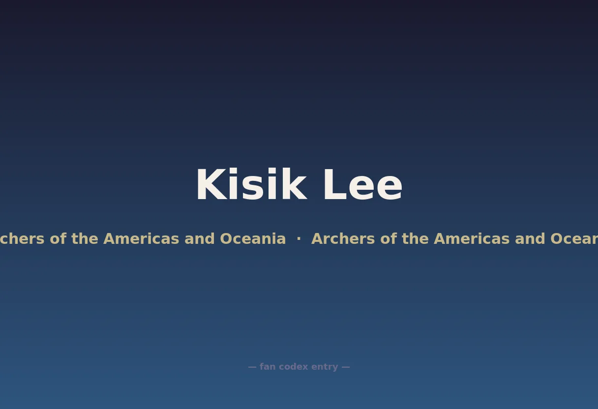 Kisik Lee