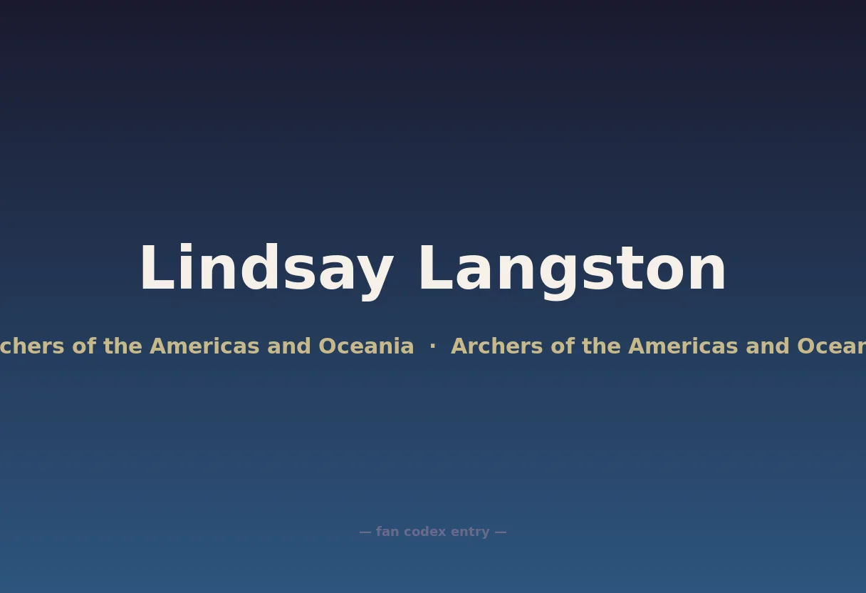 Lindsay Langston