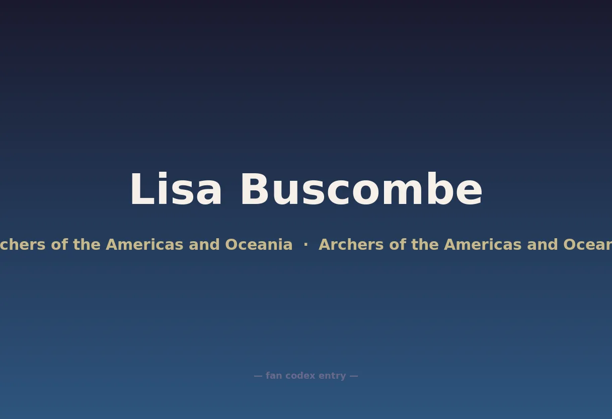 Lisa Buscombe