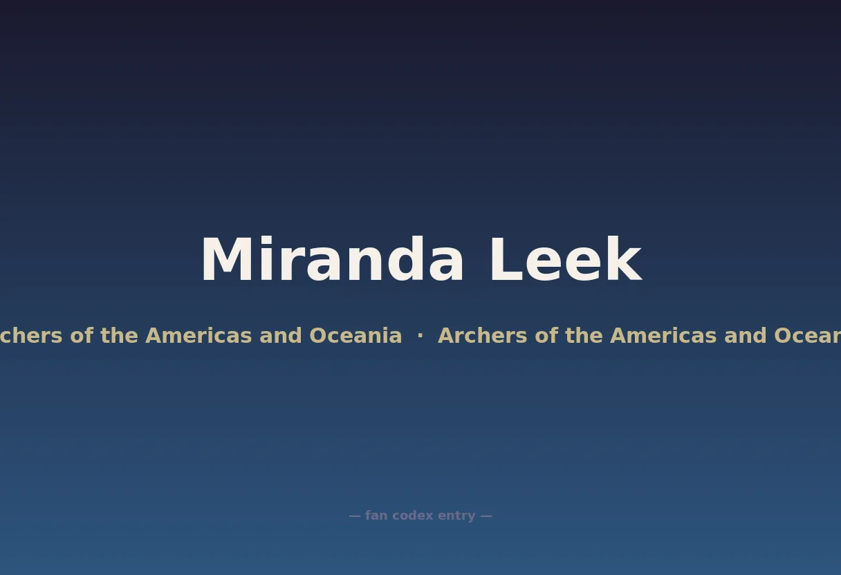 Miranda Leek