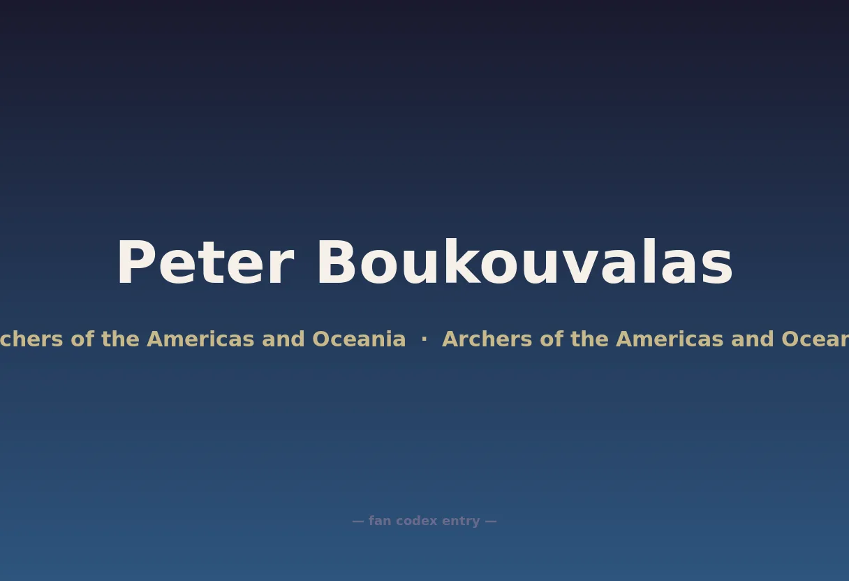Peter Boukouvalas
